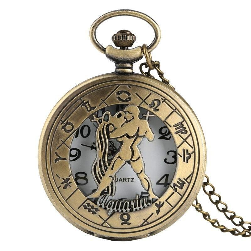 Taschenuhr Wassermann